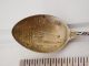 Vtg Antique Indian Chief Corn Stalk Design Sterling Silver Tourist Era Spoon Souvenir Spoons photo 2