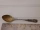Vtg Antique Indian Chief Corn Stalk Design Sterling Silver Tourist Era Spoon Souvenir Spoons photo 5