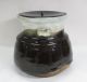 A156: Japanese Old Karatsu Pottery Ware Water Jar Popular Chosen - Garatsu.  W/box Vases photo 3