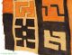 Kuba Textile AppliquÃ©d Raffia Congo 9 Feet African Art Was $225 Other African Antiques photo 3
