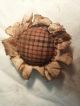 Primitive Flowers Bowl Fillers Handmade Ornies Ornaments Grunged Primitives photo 1