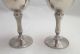 A Vintage Silver Plated Goblets With Gilded Interiors Cups & Goblets photo 2