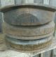 Vintage Wood Hat Blocks Millinery Brims & Crown Mold Stretcher Shaper Stand Industrial Molds photo 2