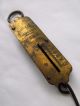 Antique Chatillons Balance No 8 50 Lb Brass Hanging Scale Spring Ny Pat 1837 - 92 Scales photo 1