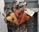 Pip Berry Wreath - Fall Primitive Heart - Country Decor - Harvest Decor Primitives photo 2