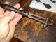 Primitives 18th Century Hand Forged Gunners Main Spring Vise With Wood Handle Primitives photo 3