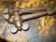 Primitives 18th Century Hand Forged Gunners Main Spring Vise With Wood Handle Primitives photo 6