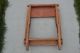 Vintage Antique Folding Director Chair Wood And Canvas Camping Post-1950 photo 7