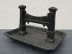 Antique,  Quality,  Late 19th Century Cast Iron Boot Scraper Other Antique Architectural photo 1