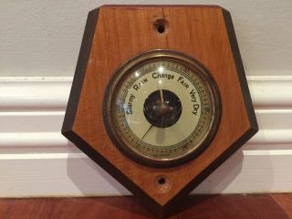 Vintage Collectable Barometer West Germany Bar Man Shed photo