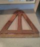 Antique Primitive Vtg Wooden Artists Easel Table Top Display Stand Primitives photo 5