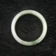 55 Mm Certified Natural Green Jadeite Jade Bangle Bracelet Handmade Cn3423 Bracelets photo 3
