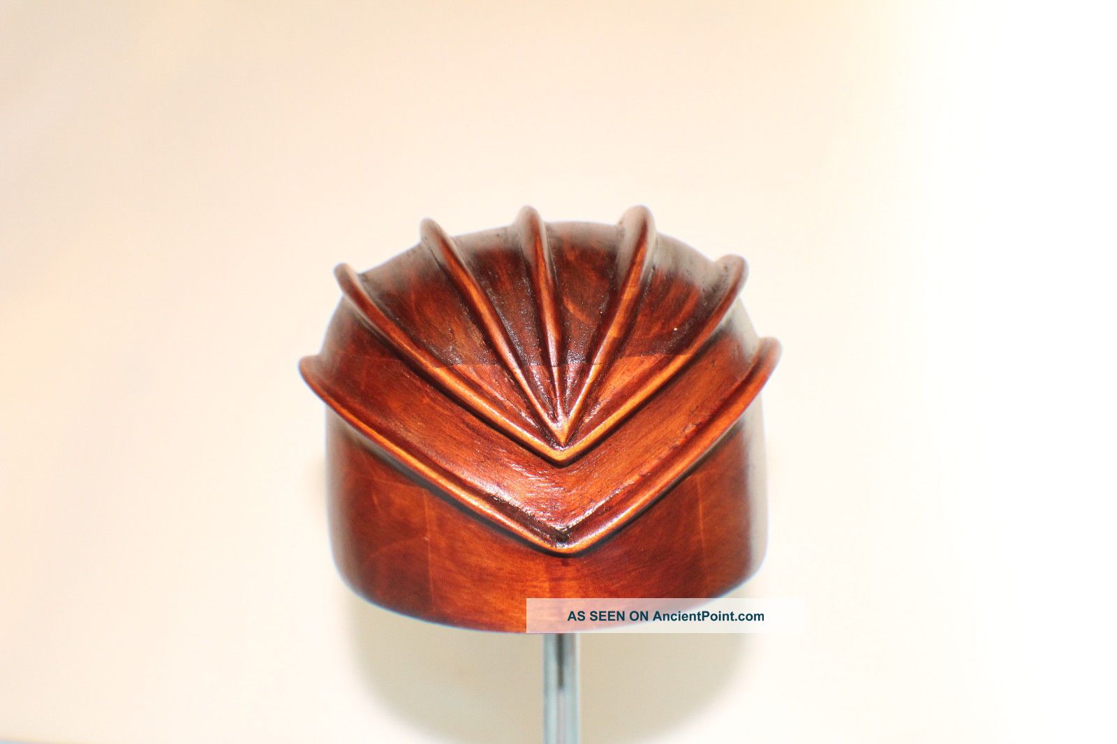Hat Block Fascinator Form Wooden - Hutform Holz Industrial Molds photo
