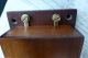 Restored Art Deco Wood & Steel Electric Conical Doorbell 6 - 12 Vots - Vintage Door Bells & Knockers photo 2