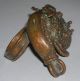 Antique African Large Bronze Mudfish Ring,  Ghana/ivory Coast Other African Antiques photo 1