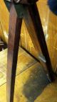 Antique Primitive Cast Iron & Wood Clothes Washer Wall Dryer Rack - Huge Primitives photo 7