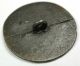 Antique Pewter Button Sailing Ship & Lighthouse Scene - 1 