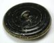 Antique Brass Button Womans W/ Necklace Design - 1 & 1/4 