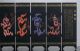 Chinese Lacquerware Hand Painted Chinese Dragon Screen D615 Other Chinese Antiques photo 3