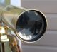 Vintage Bausch & Lomb 76mm Refracting Terrestrial Maritime Brass Telescope Telescopes photo 9