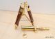 Solid Brass Telescope With Wood Stand Nautical Table Top Antique Decor Items Telescopes photo 3