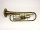 Rotary Valve Trumpet Circa 1900 Brass photo 2
