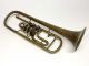 Rotary Valve Trumpet Circa 1900 Brass photo 3