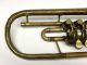 Rotary Valve Trumpet Circa 1900 Brass photo 7