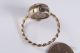 Antique 9k Gold Ancient Steatite Scarab Egyptian Revival Ring C1920 ' S Egyptian photo 5
