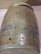 1880 ' S John Weaver Stoneware Cincinnati,  O.  Rare Antique Salt Glaze Crock W/lid Crocks photo 5