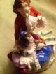 Vintage Dresden Porcelain Couple With Parrot Germany Figurines photo 6