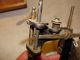 Toy 1800 ' S Little Comfort - Smith & Egge Cast Iron Child Sewing Machine Orig Crate Sewing Machines photo 7