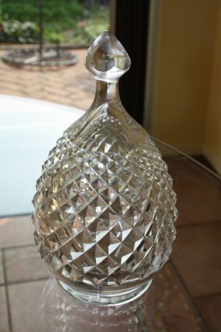 Antique Victorian Cut Glass Lamp Shade Quality And photo