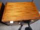 Pair Vintage Drexel Mid Century Solid Wood Nightstands Brass Hardware W Storage Post-1950 photo 10