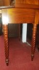 Antique American Federal Mahogany Butler ' S Chest Desk Cabinet 1800 ' S 1800-1899 photo 4