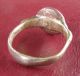 Authentic Ancient Bronze Finger Ring Sz: 5 Us 15.  75mm 11151 Dr Roman photo 2