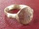 Authentic Ancient Bronze Finger Ring Sz: 5 Us 15.  75mm 11151 Dr Roman photo 3