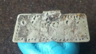 Celtic Bronze Age Silver Pendant 200bc photo