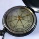 World War 11 / Ww11 Black Compass Other Antique Science Equip photo 3
