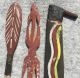 Batch Of Aboriginal Carved Items - Speartips X 2 And Woomera Pacific Islands & Oceania photo 1