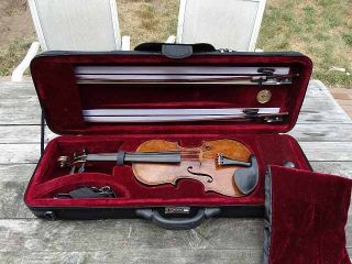 1928 Milano Italian Labeled 4/4 Fine Violin One Piece Back 43 Photos photo