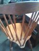 Vintage S.  Bent & Bros.  Rock Maple Colonial Duxbury Windsor Side Chairs (2) Post-1950 photo 1