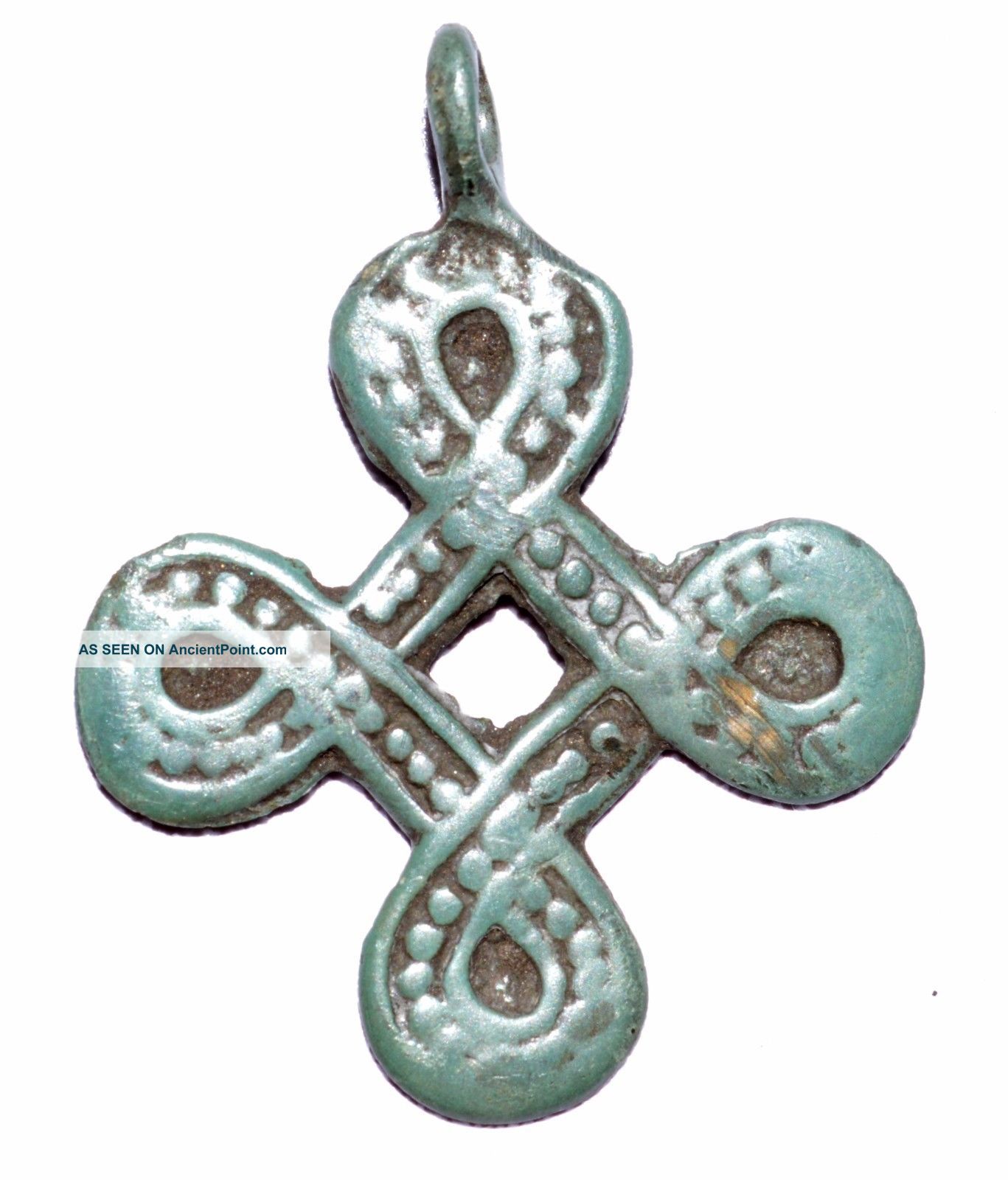 Viking Cast Openwork Cruciform Pendant - Wearable Artifact - Op34 Roman photo