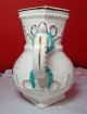 Rare Antique S.  B.  & Son England Porcelain Pitcher 1853 - 1887 Pitchers photo 3