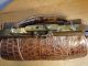 Antique Alligator Doctor Satchel Bag Gump Trunk Co Kcmo Brass Hardware Doctor Bags photo 3