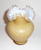 Antique Mother - Of - Pearl Satin Glass Vase Vases photo 1