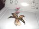 Metal Flower On Marble Base Metalware photo 2