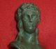 Roman Ancient Bronze Statue / Statuette Bust Of Goddess Diana Circa 200 - 400 Ad Roman photo 9