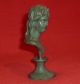 Roman Ancient Bronze Statue / Statuette Bust Of Goddess Diana Circa 200 - 400 Ad Roman photo 6
