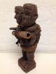 Congo: Tribal And Old African Twin Head Bakongo Nkisi Figure. Sculptures & Statues photo 3